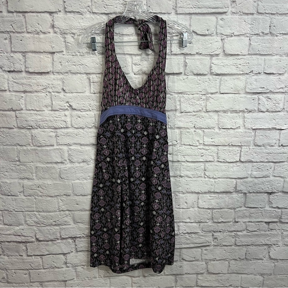 Athleta Women's Size 4 Pack Everywhere Halter Dress Purple 218155